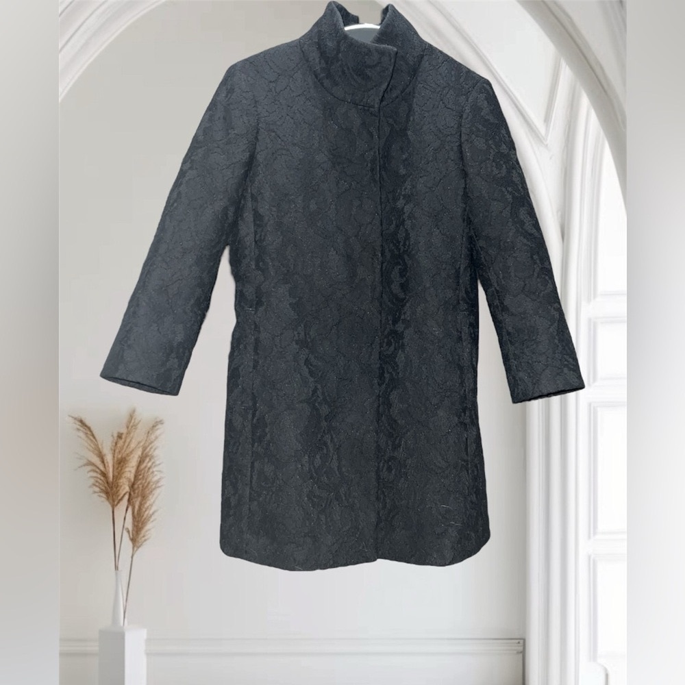 Ann Taylor Lace Cocoon Coat